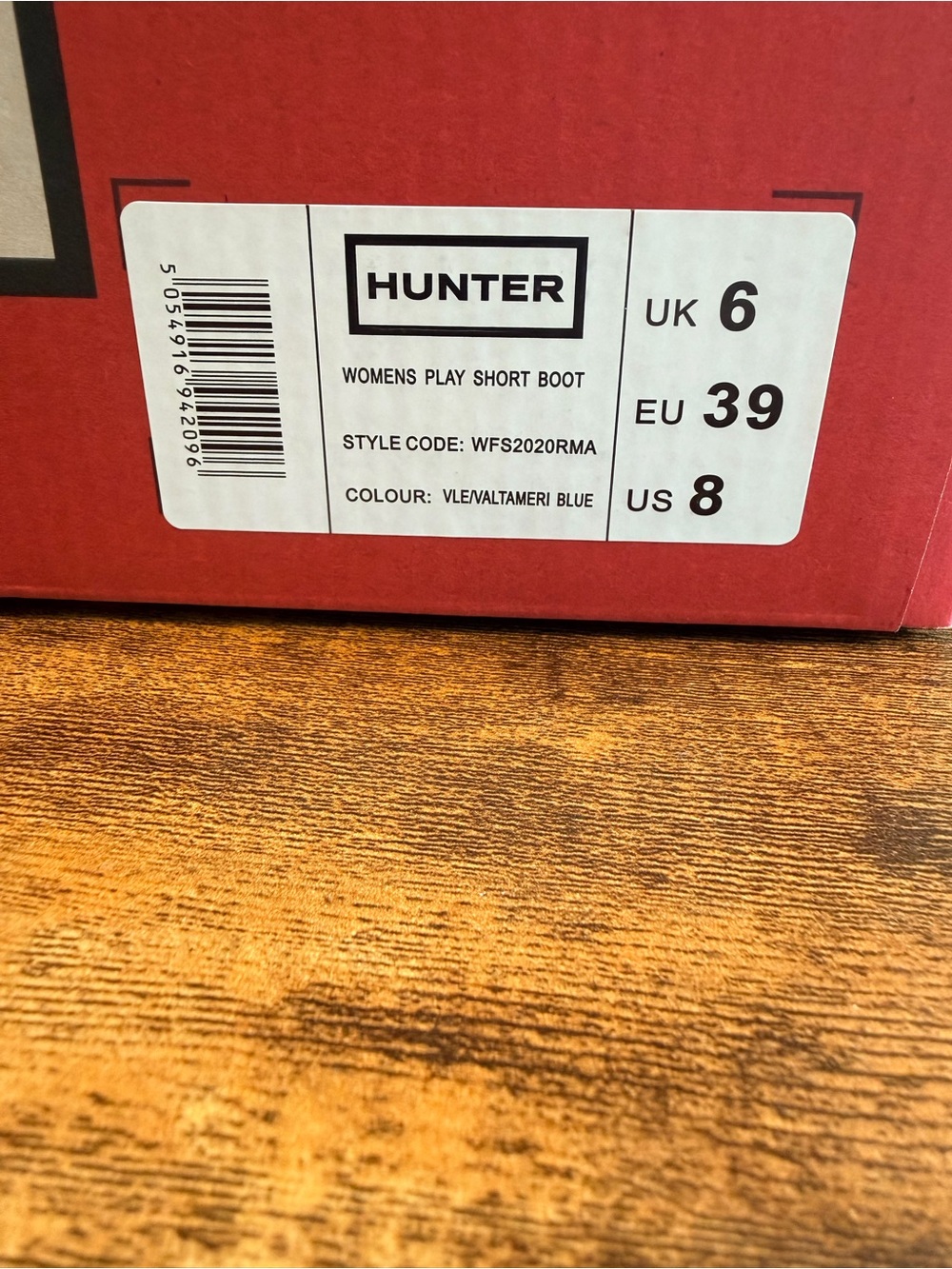 Hunter Women’s Play Short Boot 8W - Picture 8 of 8